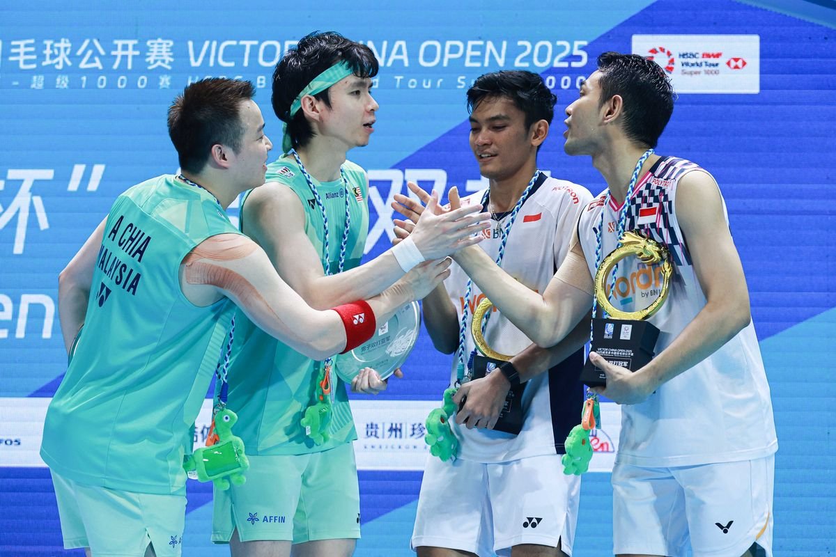 Mencenangkan, Historis Fajar/Fikri Juara China Open 2025, Putus Dahaga Indonesia
