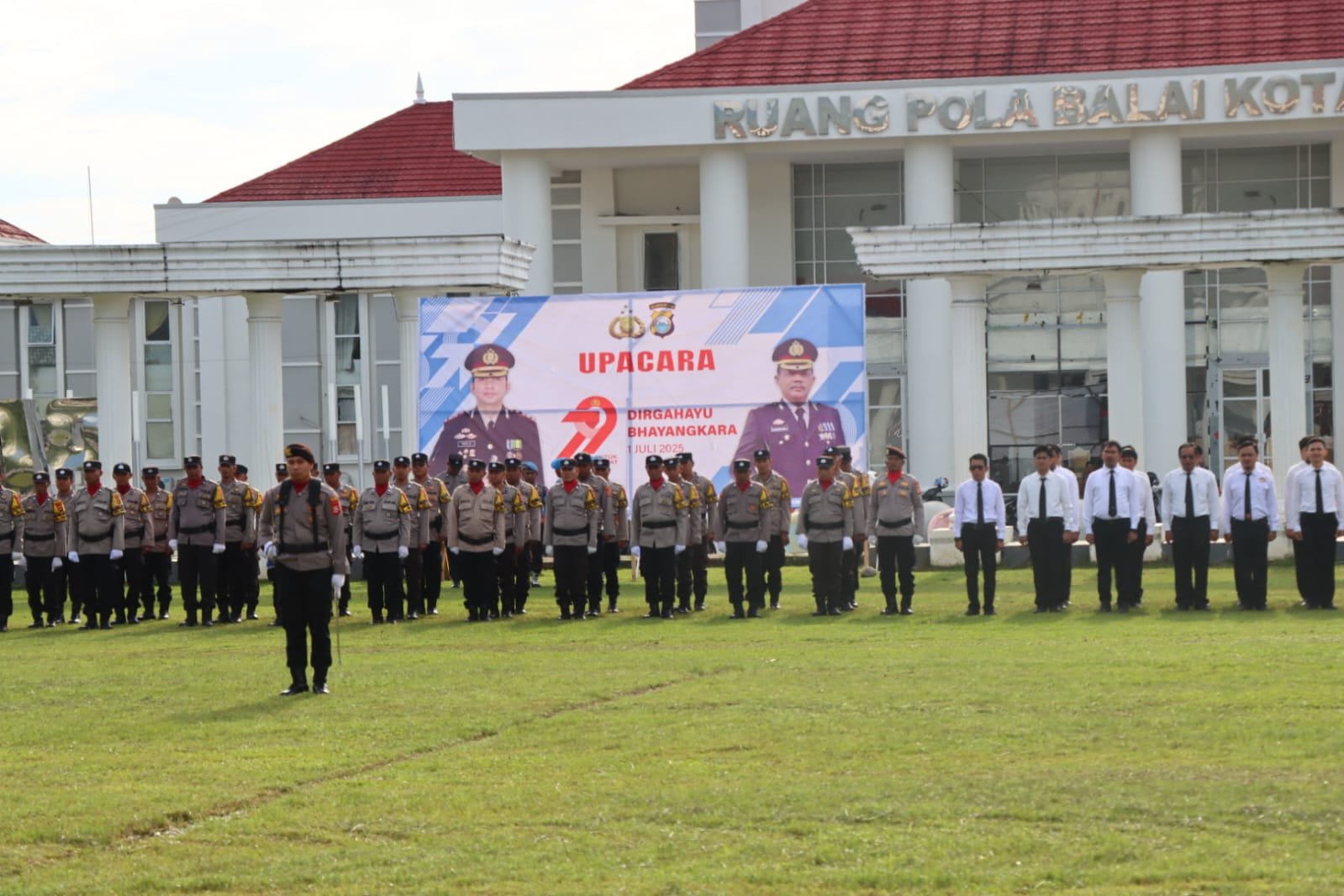 Pelayanan Maksimal, Polri untuk Masyarakat. Amanat Kapolres Palopo di HUT Bhayangkara 79
