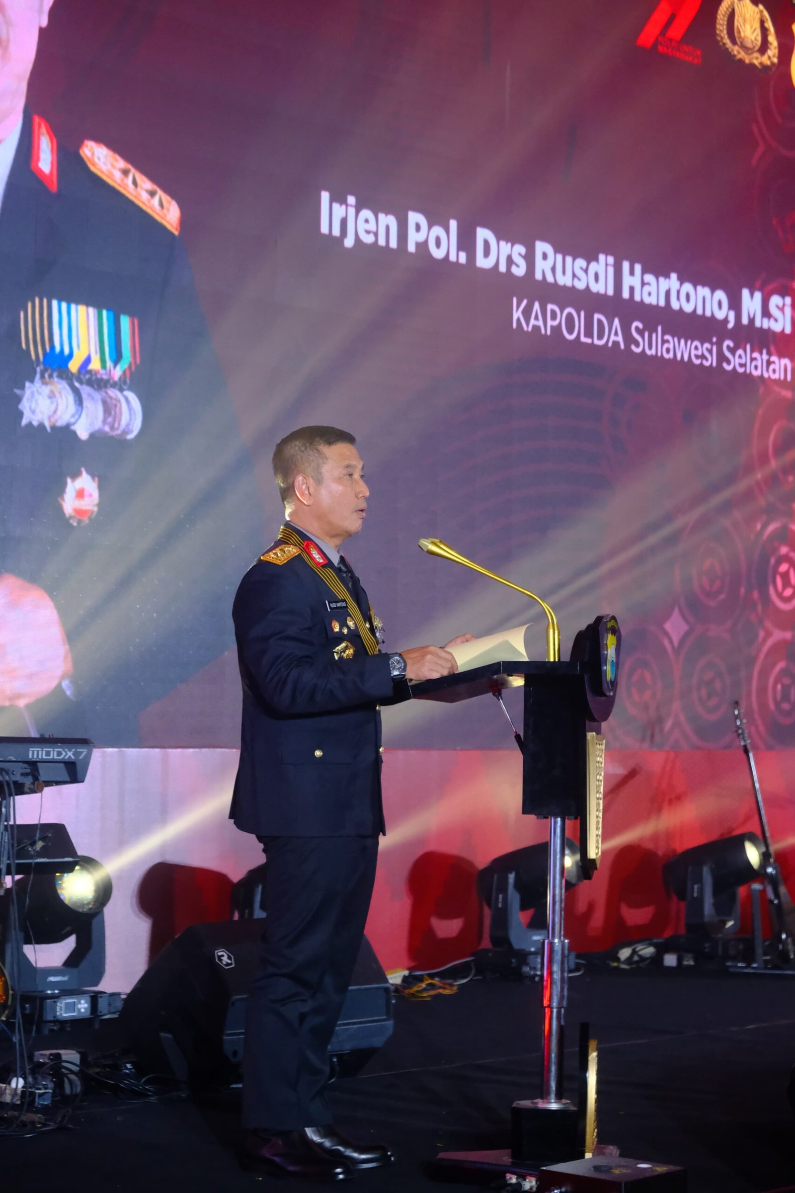 Polda Sulsel Gelar Acara Syukuran HUT Bhayangkara Ke-79