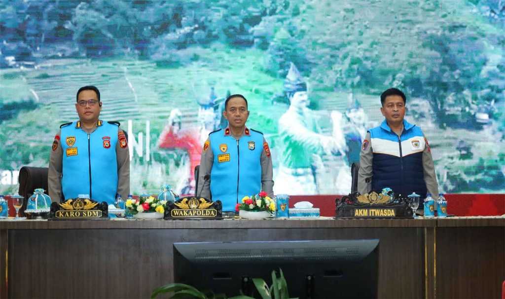 Wakapolda Sulsel Pimpin Sidang Terbuka Kelulusan Akhir Penerimaan Terpadu Anggota Polri T.A. 2025 Panda Polda Sulsel
