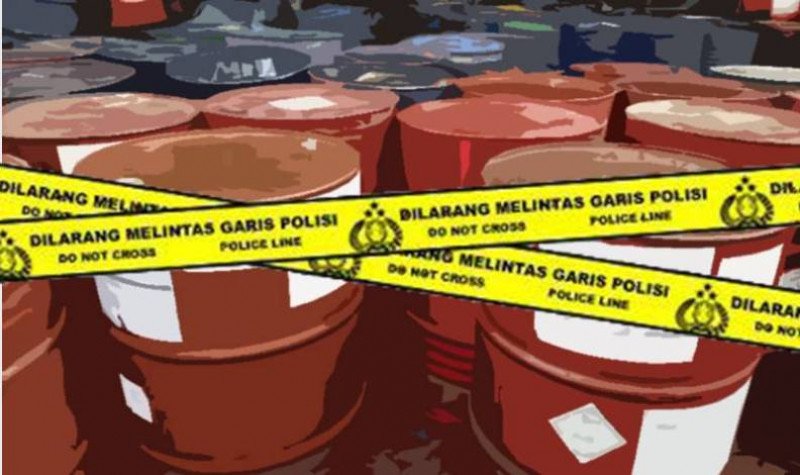 Lagi, Polisi Grebek Penimbun BBM Ilegal di Batu Walenrang