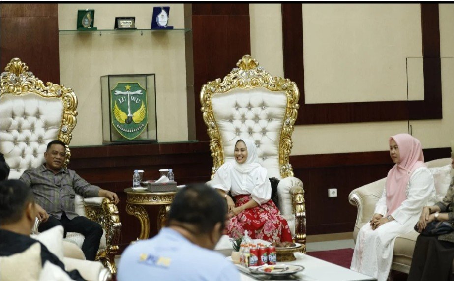 Bahas Isu Strategis : Naili Silaturahmi Bupati Luwu