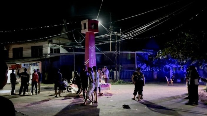 Dendam Lama Dua orang sekampung saling baku tikam di Pangkep ,Satu tewas