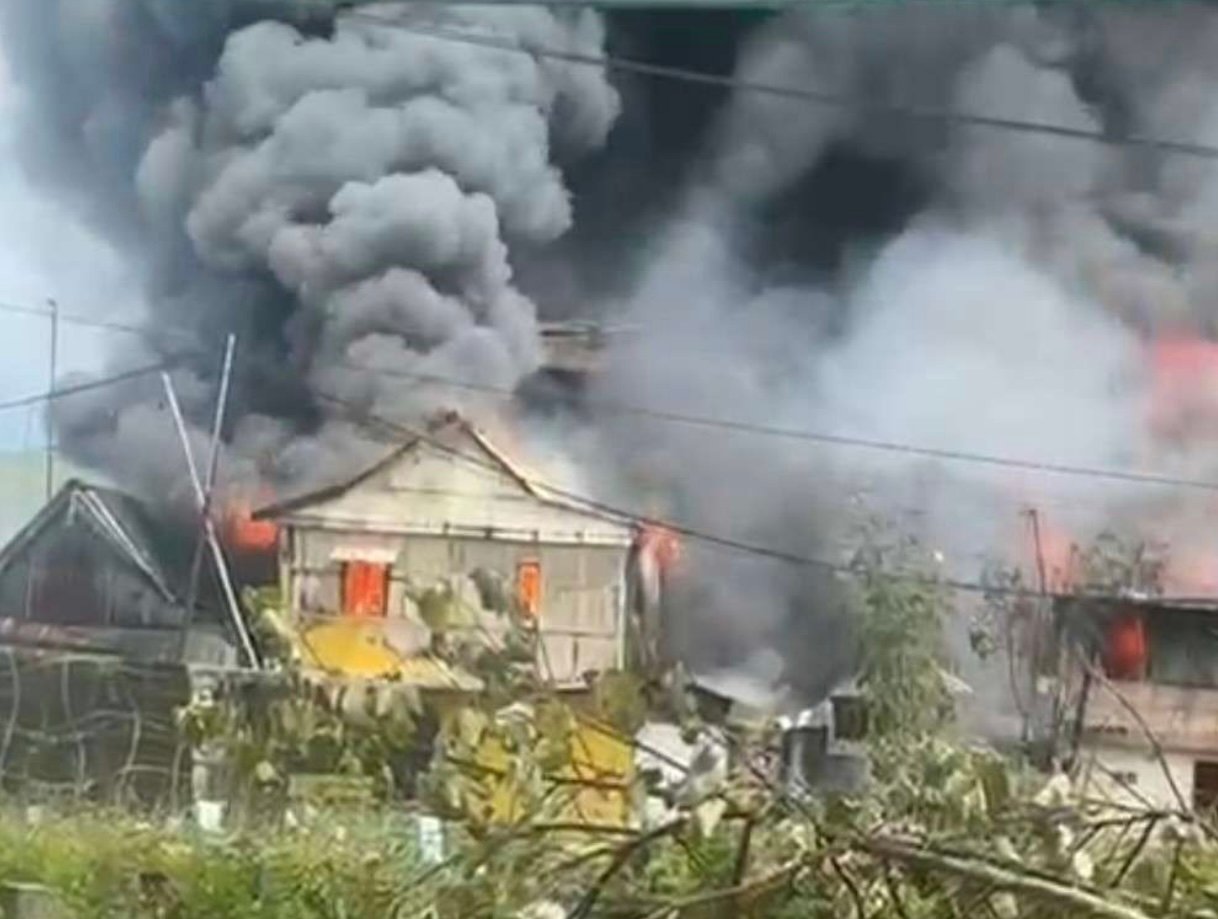 Tujuh Rumah Terbakar Akibat Bentrokan Tallo