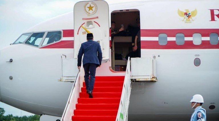 Presiden Republik Indonesia Bertolak ke Sumut Tinjau Bencana Banjir